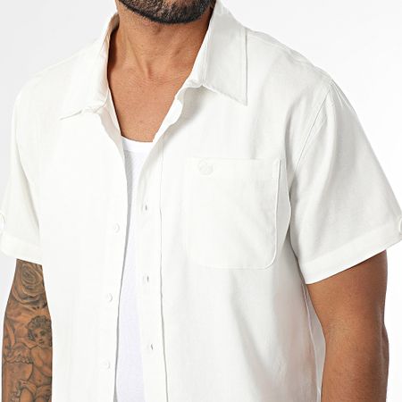 American People - Camicia a maniche corte Cherry Beige chiaro