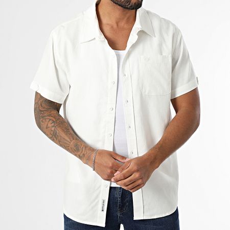 American People - Camicia a maniche corte Cherry Beige chiaro
