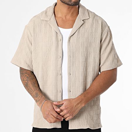 Jack And Jones - Camicia a maniche corte Matteo Beige