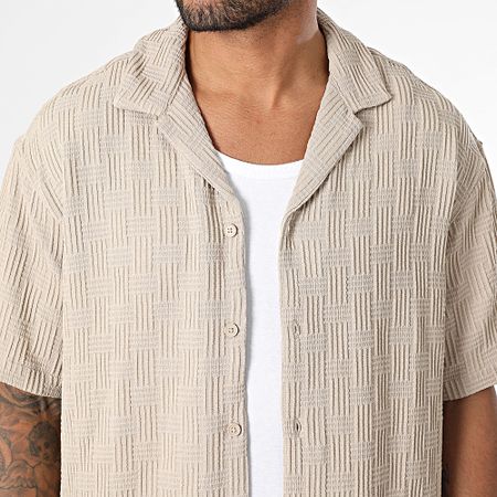 Jack And Jones - Camicia a maniche corte Matteo Beige