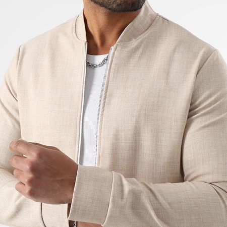 LBO - 1953 Bomber beige con texture