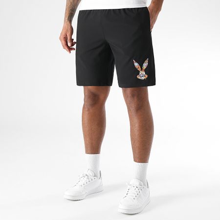 Looney Tunes - Bugs Bunny Graffiti Tech Jogging Shorts Nero