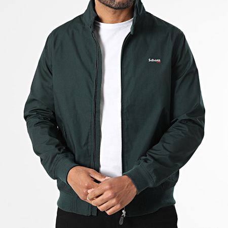 Schott NYC - Cabl 1220 Giacca con zip Verde scuro