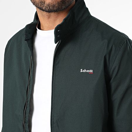 Schott NYC - Cabl 1220 Giacca con zip Verde scuro