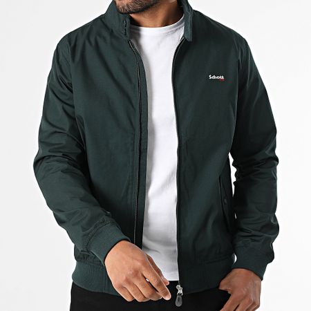 Schott NYC - Cabl 1220 Giacca con zip Verde scuro