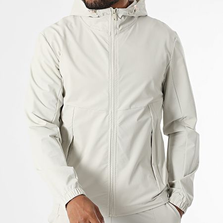 Classic Series - Set giacca con cappuccio e pantaloni da jogging 033 Beige chiaro