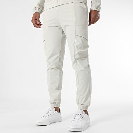 Classic Series - Set giacca con cappuccio e pantaloni da jogging 033 Beige chiaro