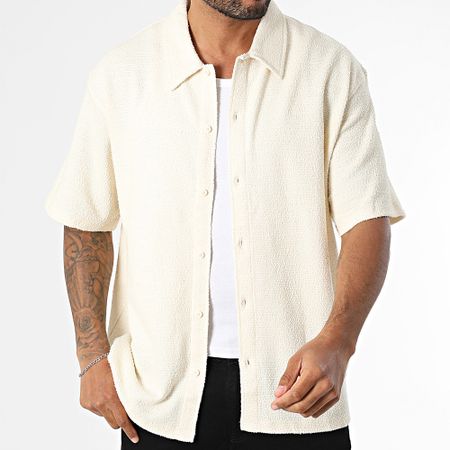 Jack And Jones - Camicia a maniche corte Acapulco Beige
