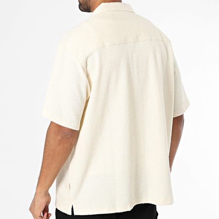 Jack And Jones - Camicia a maniche corte Acapulco Beige