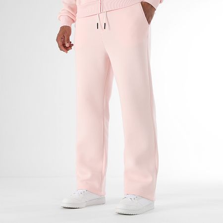 LBO - Set felpa con cappuccio e pantaloni da jogging 3847 Rosa