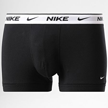 Nike - Set di 3 boxer KE1008 Nero Grigio Blu Heather