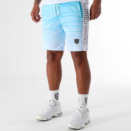 MA9 Mafia Nueve - Hypernova Fresh Icy White Set di maglietta e pantaloncini da jogging