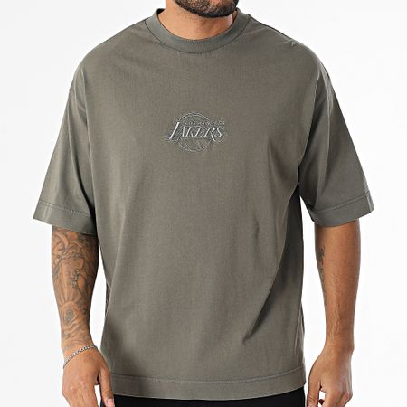 New Era - Maglietta oversize Large NBA Washed Box LA Lakers 60667862 Grigio antracite