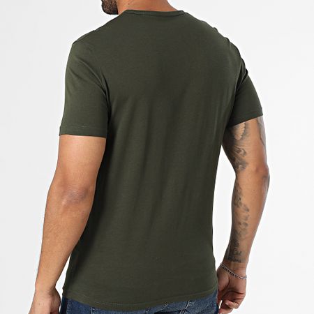 Emporio Armani - Set di 2 camicie EM000391-AF10800 Nero Verde Khaki