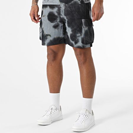 MTX - Set di magliette e pantaloncini cargo neri e grigi