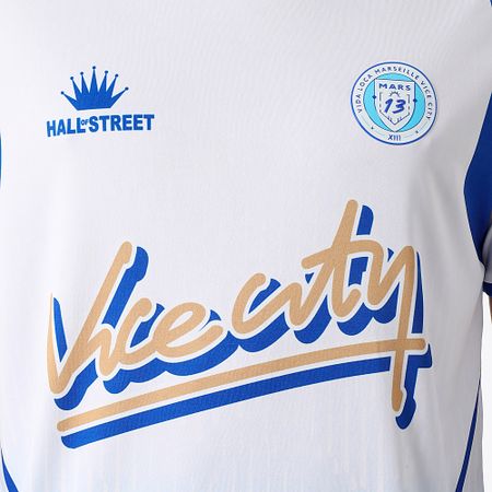 Hall of Street - Marsiglia 13 Maglia bianca azzurra