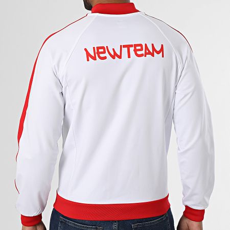 Okawa Sport - Giacca con zip New Team 2 White Stripe