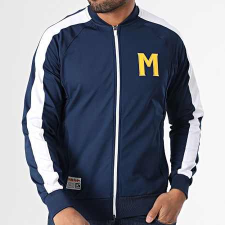 Okawa Sport - Giacca con zip a righe Muppet blu navy