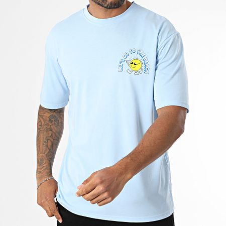 Uniplay - Maglietta oversize 199 Azzurro