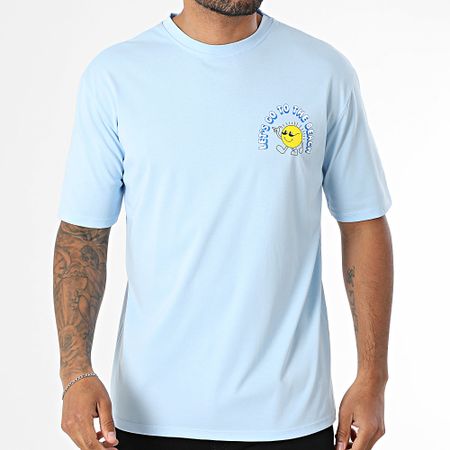 Uniplay - Maglietta oversize 199 Azzurro
