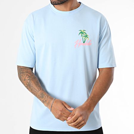 Uniplay - Maglietta oversize 198 azzurro