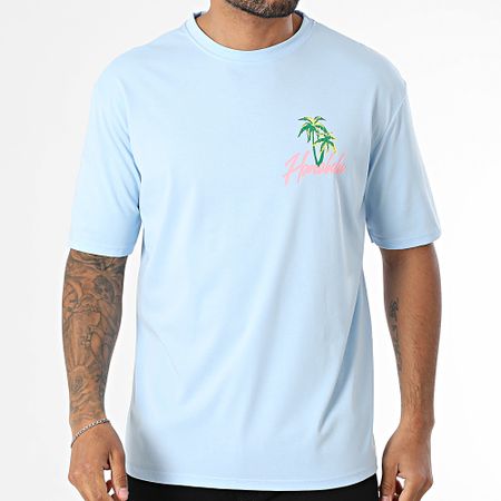 Uniplay - Maglietta oversize 198 azzurro