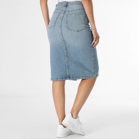 Only - Gonna donna Moon Midi Denim Blue Jeans