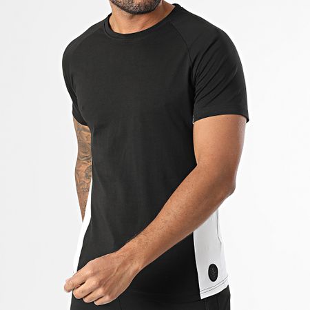 Zelys Paris - Set di maglietta e pantaloncini da jogging neri Orentin