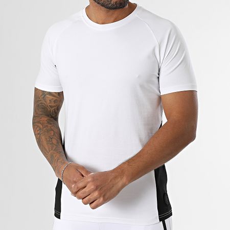 Zelys Paris - Set di maglietta e pantaloncini da jogging bianchi Orentin