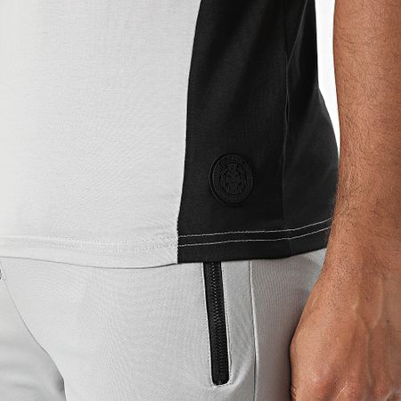 Zelys Paris - Set di maglietta e pantaloncini da jogging grigi Orentin