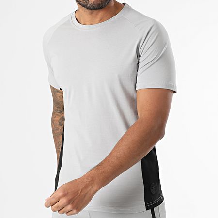 Zelys Paris - Set di maglietta e pantaloncini da jogging grigi Orentin