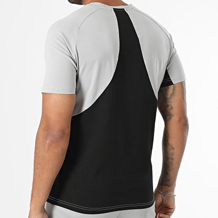 Zelys Paris - Set di maglietta e pantaloncini da jogging grigi Orentin
