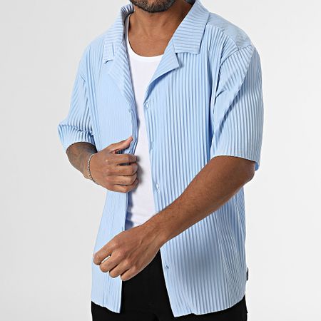 Zelys Paris - Camicia a maniche corte Azzurro