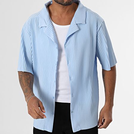 Zelys Paris - Camicia a maniche corte Azzurro