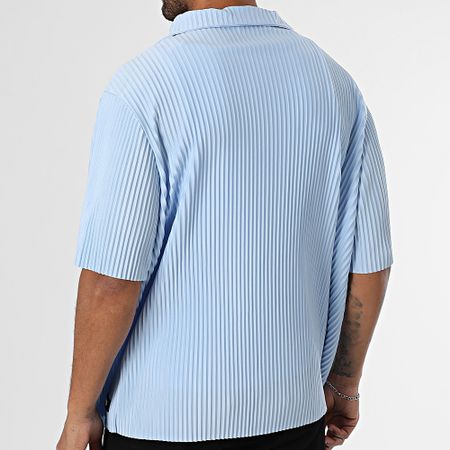 Zelys Paris - Camicia a maniche corte Azzurro