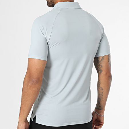 Zelys Paris - Ael Grey Black Polo a manica corta e set di pantaloncini da jogging