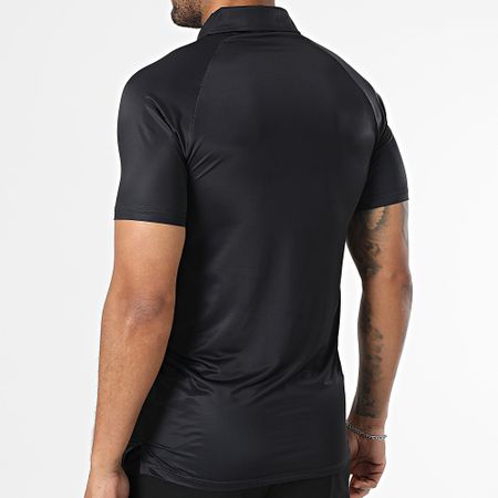 Zelys Paris - Set di pantaloncini da polo e pantaloncini da jogging neri Ael