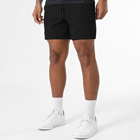 Zelys Paris - Set di pantaloncini da polo e pantaloncini da jogging neri Ael