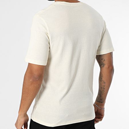 Jack And Jones - Maglietta Almeria con marchio in grassetto di colore beige chiaro