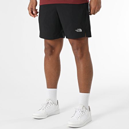 The North Face - Maglietta e set da jogging corto A87NG A3O1B Bordeaux Nero