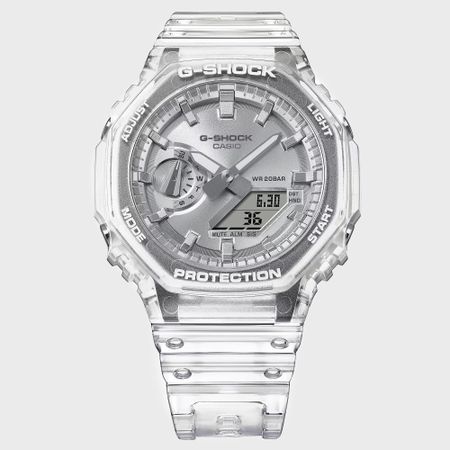 G-Shock - Orologio G-Shock GA-2100BM-7A8ER Argento Trasparente