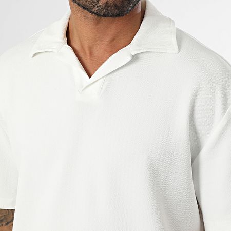 Mackten - 231 Set pantaloni e pantaloncini Polo bianchi