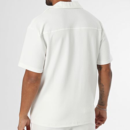 Mackten - 231 Set pantaloni e pantaloncini Polo bianchi