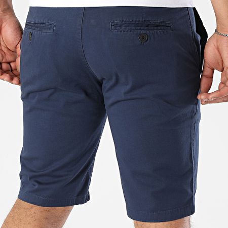 Mackten - Pantaloncini Chino 002 blu navy