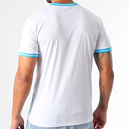 OM - M24092C Maglia da calcio bianca azzurra