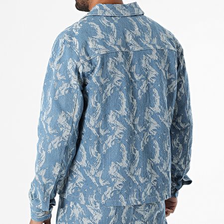 Frilivin - Denim Blue E02 Set di jeans e soprabito regular fit