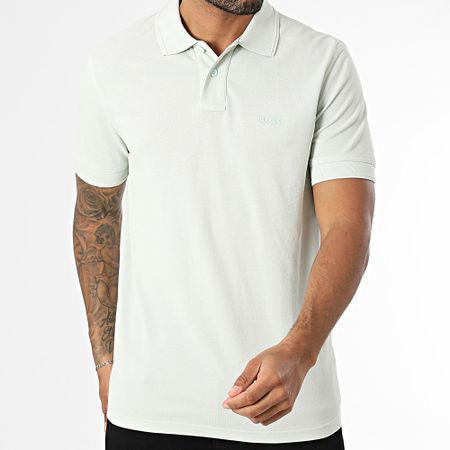 BOSS - Polo Prime a maniche corte 50507813 Verde chiaro