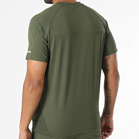 Classic Series - Set di maglietta e pantaloncini da jogging verde cachi 439