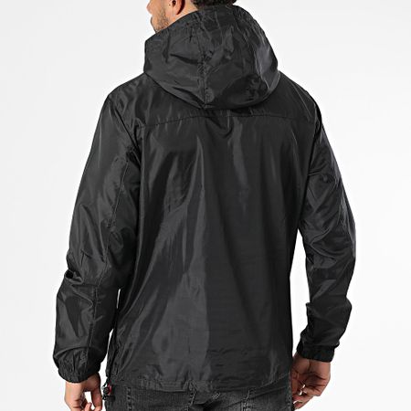 Geographical Norway - Giacca a vento outdoor con cappuccio 244 nero