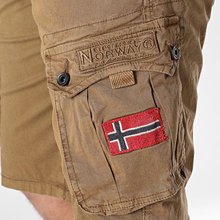 Geographical Norway - 317 Pantaloncini Cargo marroni